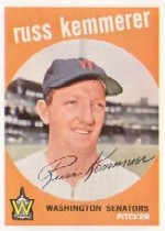 1959 Topps Baseball Cards      191     Russ Kemmerer